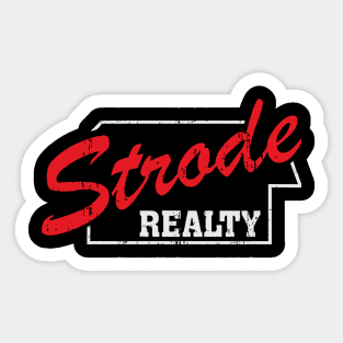 Strode Realty Sticker